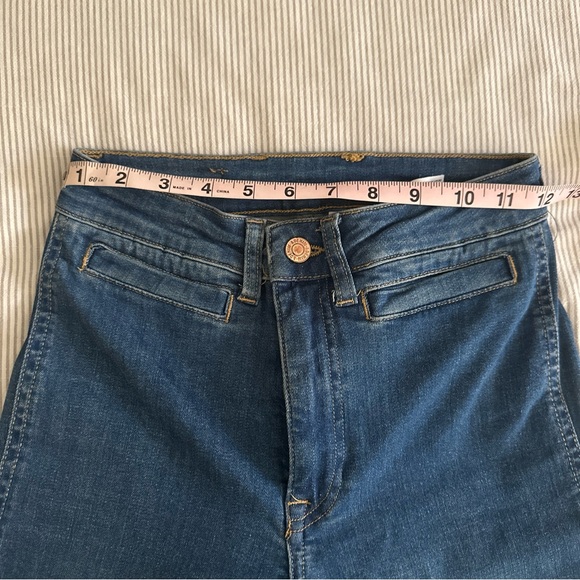 Wide leg, High Waisted Jeans, Culotte - Picture 7 of 9